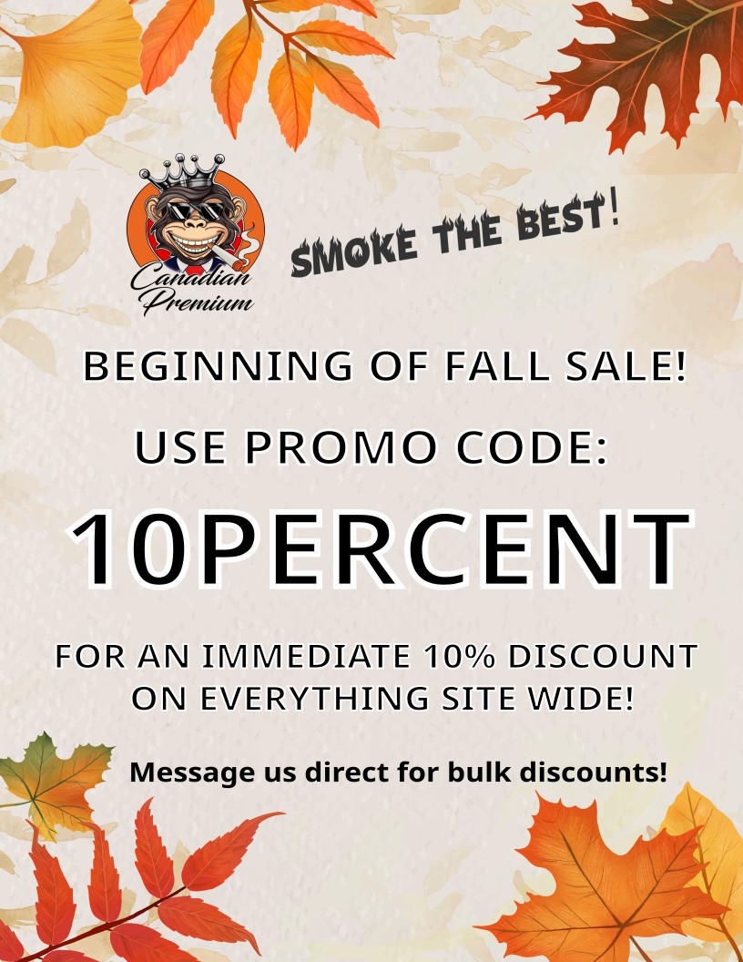 Fall Cannabis and Tobacco Sale